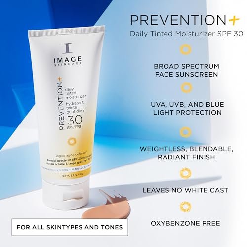 Here's a rewritten title:
IMAGE Skincare SPF 30 Tinted Moisturizer - Clear Finish, Lightweight Protection - Image 2