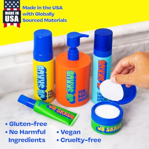 JB SKRUB Teen Skincare Set: Acne Treatment & Body Care for Youth - Image 5