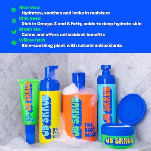 JB SKRUB Teen Skincare Set: Acne Treatment & Body Care for Youth - Image 2