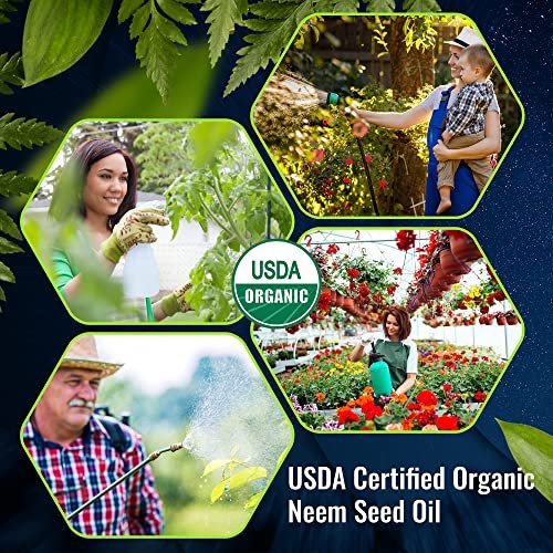 Pure Organic Neem Oil Cold Pressed Virgin Natural Concentrate 1 Gallon - Image 8