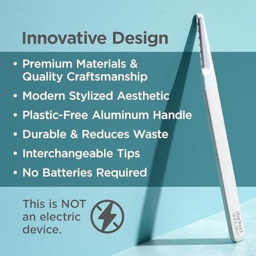 Professional Dermaplaning Tool: Smooth Facial Hair Removal & Exfoliation Razor for Women - Image 2