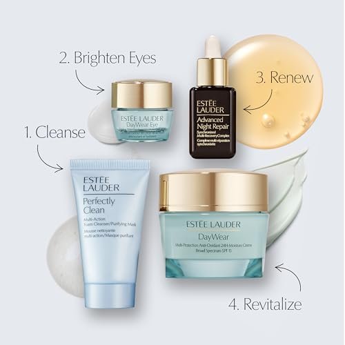 Here's an SEO-friendly, engaging title within 70 characters:
Estée Lauder DayWear Hydrating Skincare Set: Moisturizer, Serum, Cleanser - Image 2