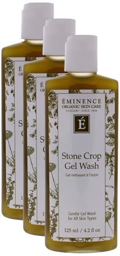 Eminence Organic Skincare. Stone Crop Gel Wash(125 ml) (Pack of 3)
