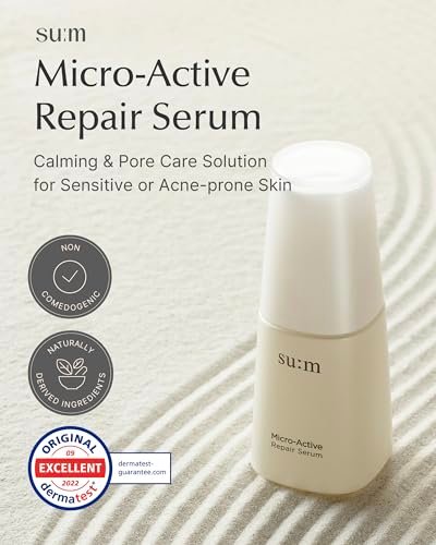 SU:M Micro-Active Repair Serum Set: Hydrating Korean Skincare for Sensitive Skin - Image 2