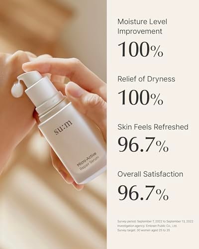 SU:M Micro-Active Repair Serum Set: Hydrating Korean Skincare for Sensitive Skin - Image 4