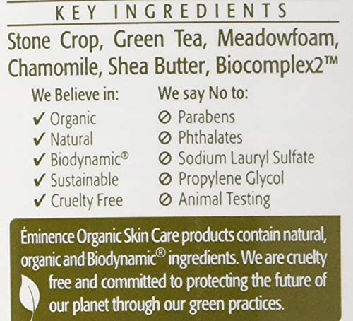 Here's a revised title:
Eminence Organic Stone Crop Gel Face Cleanser - Gentle Hydrating Wash - Image 9