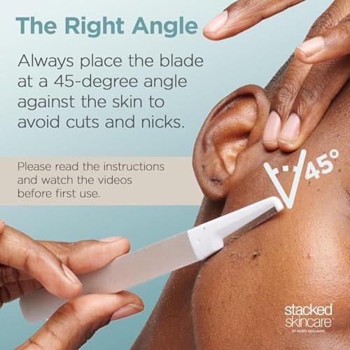 Professional Dermaplaning Tool: Smooth Facial Hair Removal & Exfoliation Razor for Women - Image 6