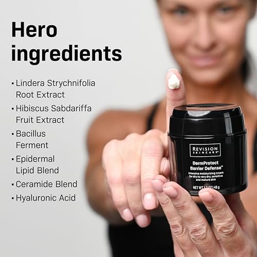 Hydrating Barrier Repair Cream for Dry, Sensitive Skin | Intensive Moisturizer 1.7oz - Image 5