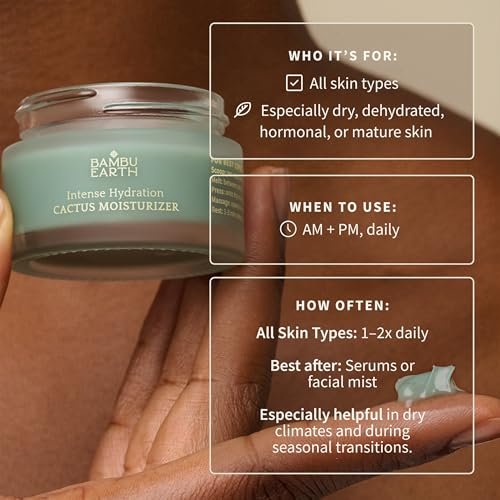 Here's an SEO-friendly, engaging title within 70 characters:
Hydrating Cactus Face Cream | Natural Glow Moisturizer for Soft Skin - Image 3