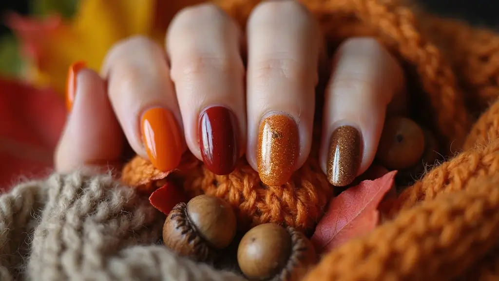 10 Stunning Cat Eye Fall Nails That Will Make You Fall in Love with Autumn!