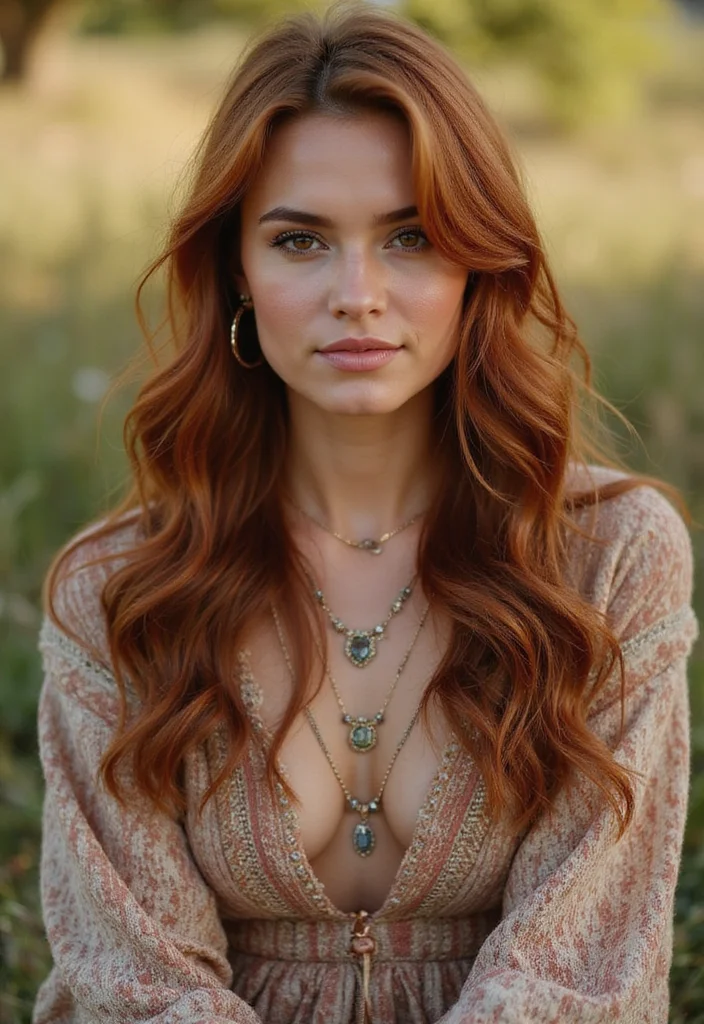 17 Celebrities Who Rocked Red Brown Hair and How You Can Too! - 11. Vanessa Hudgens’ Boho Flair 1