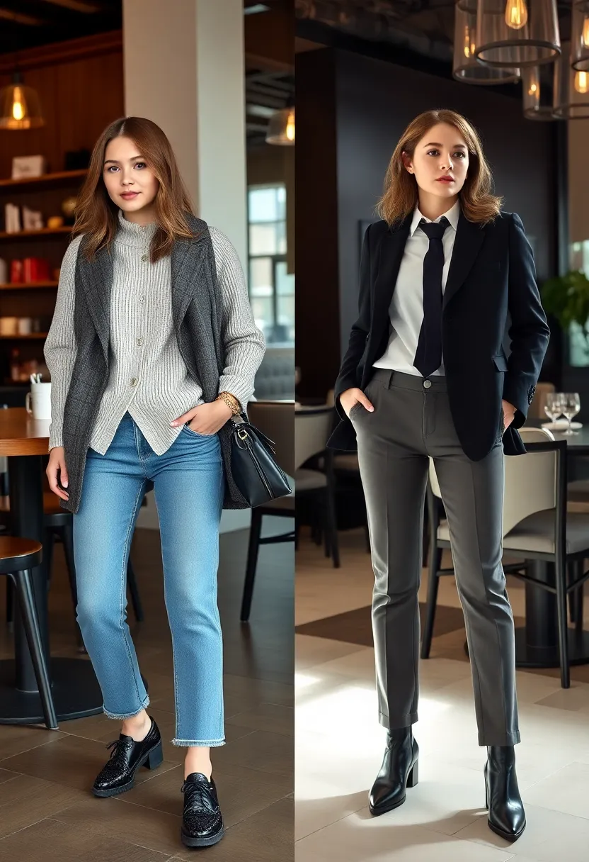 18 Layering Tricks for Winter Outfits That Will Blow Your Mind (You’ll Love #7!) - 17. Layering for Different Occasions 1