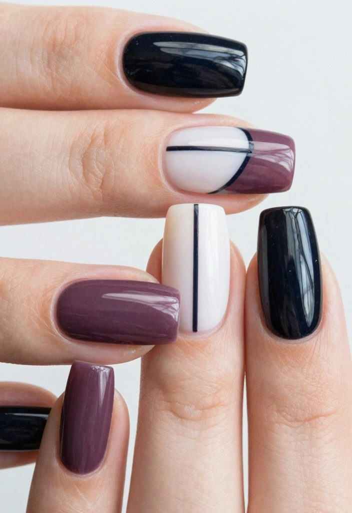 16 Unique Jelly Nail Styles You’ve Never Tried (And You Absolutely Should!) - 14. Artistic Negative Space Jelly Nails 1