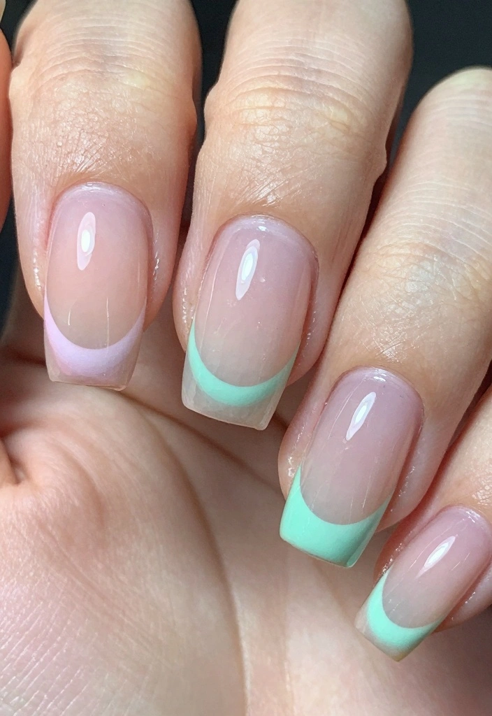 16 Unique Jelly Nail Styles You’ve Never Tried (And You Absolutely Should!) - 6. Transparent French Tips 1