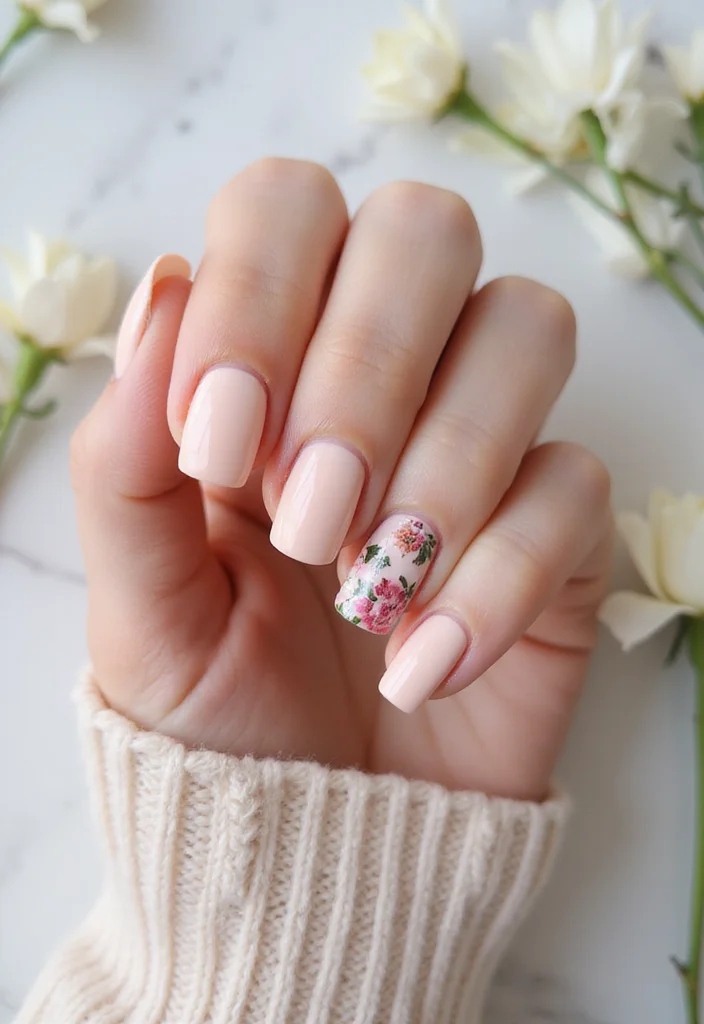 18 Luxurious Winter Chrome Nails That Will Elevate Your Style Game! - 11. Soft Peach Chrome 1