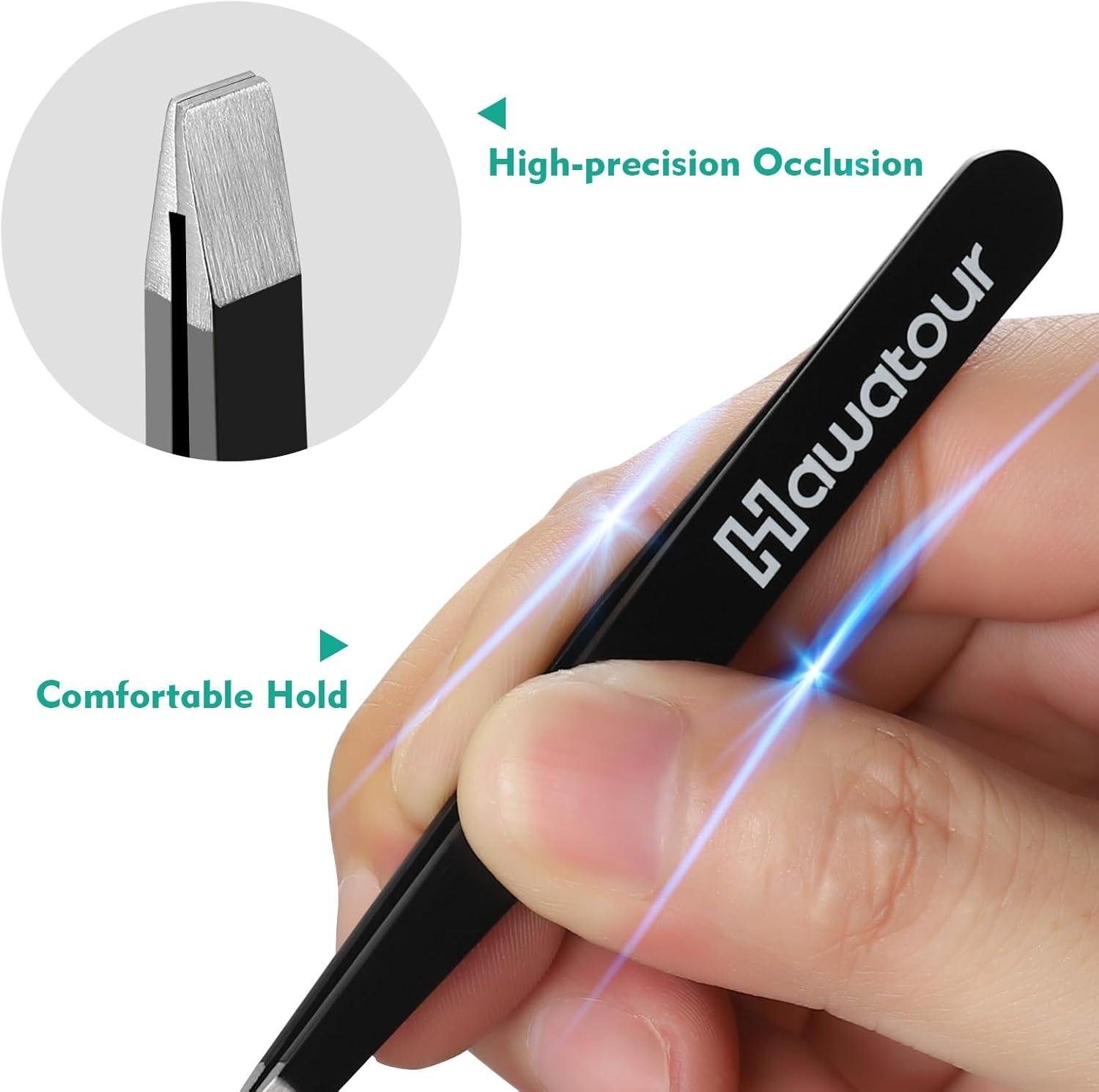 HAWATOUR Tweezers Set Review: Right‍ for our Skin?