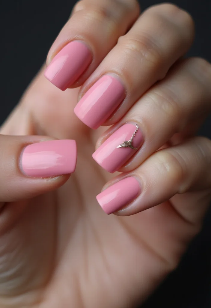 15 Diseños de Uñas Rosa que Te Harán Decir '¡Quiero Esto Ya!' - 6. Uñas Rosa con Acabado Mate 1