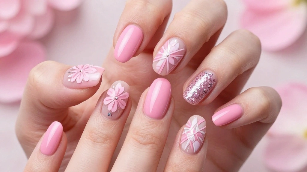 15 Diseños de Uñas Rosa que Te Harán Decir '¡Quiero Esto Ya!'