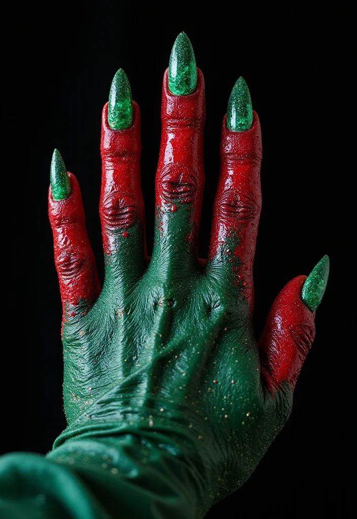 15 Valentine's Nail Trends You Need to Try This Year (Number 7 Will Blow Your Mind!) - 14. Jewel Tones 1