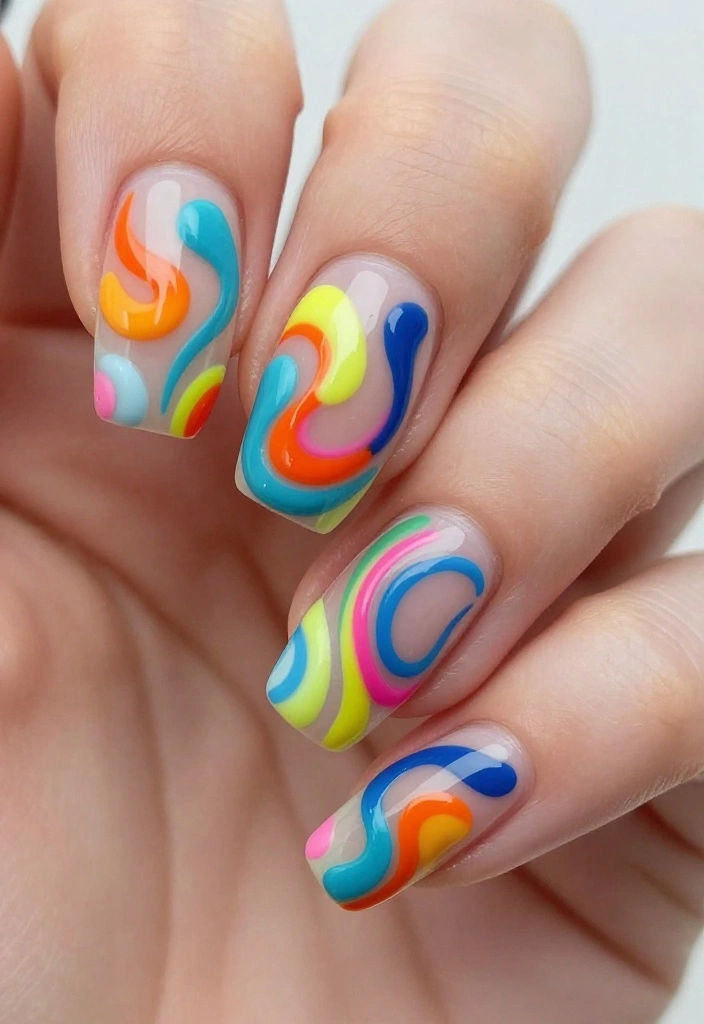15 Valentine's Nail Trends You Need to Try This Year (Number 7 Will Blow Your Mind!) - 15. Abstract Love 1