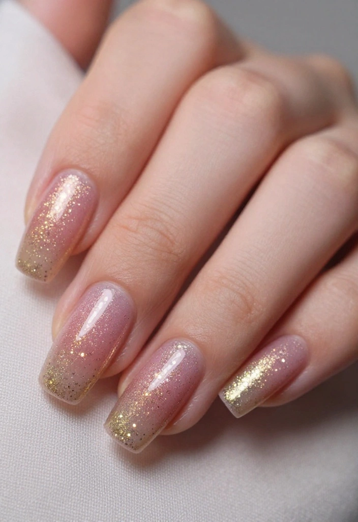 15 Valentine's Nail Trends You Need to Try This Year (Number 7 Will Blow Your Mind!) - 3. Glitter Ombré 1