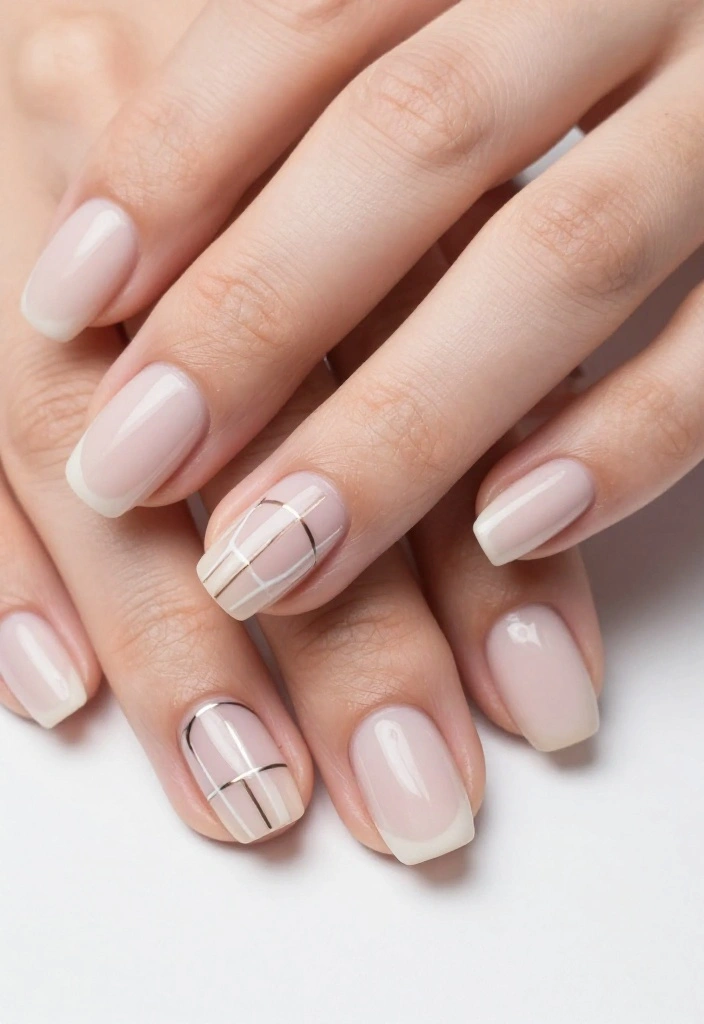 15 Valentine's Nail Trends You Need to Try This Year (Number 7 Will Blow Your Mind!) - 5. Minimalist Art 1