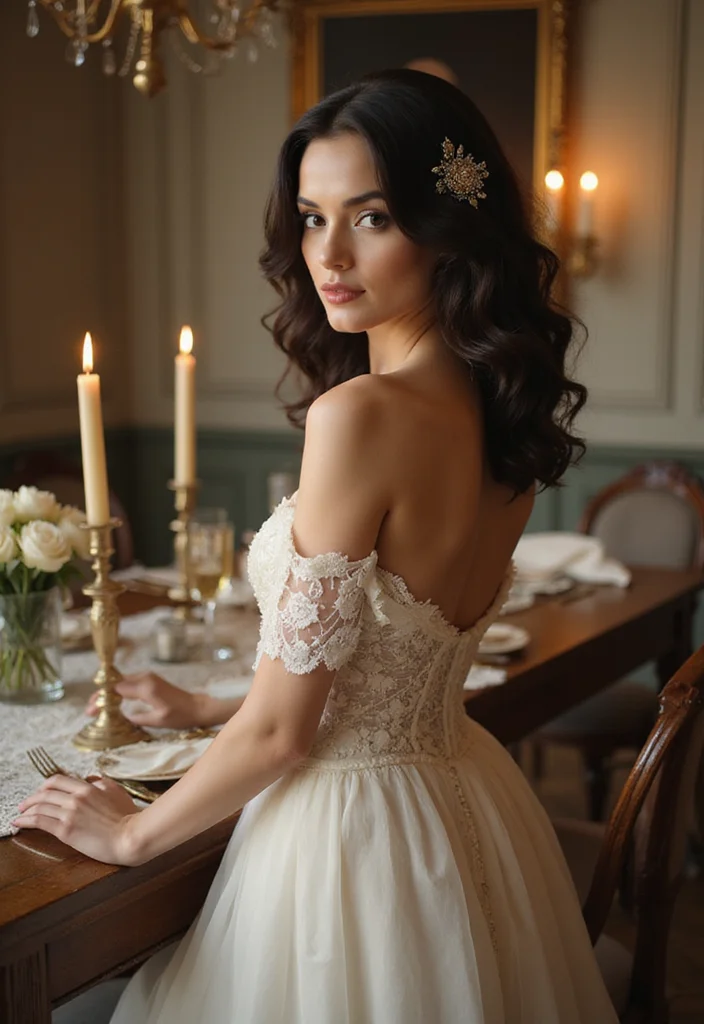 16 Boho Bridal Hairstyles That Are Perfect for a Free-Spirited Bride! - 10. Vintage-inspired Waves 1