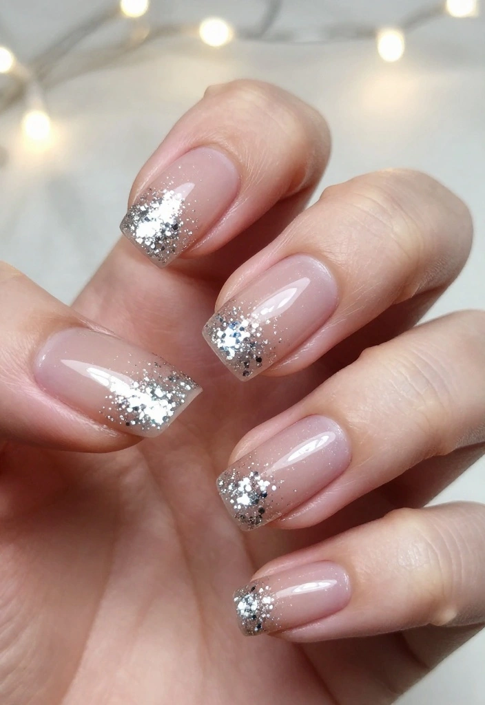 20 February Nail Inspo 2026 from Top Influencers You Need to Follow Now! - 3. Sparkling Glitter Tips 1