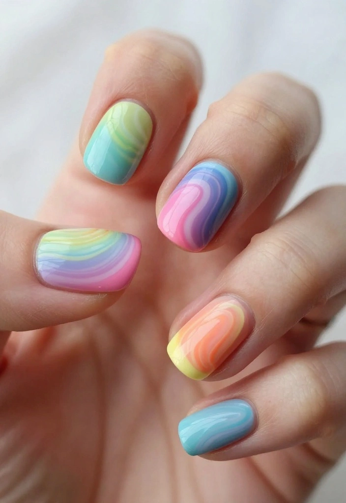 20 February Nail Inspo 2026 from Top Influencers You Need to Follow Now! - 7. Sweet Swirls 1