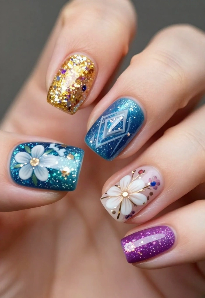 20 February Nail Inspo 2026 from Top Influencers You Need to Follow Now! - 9. Layered Nail Art 1