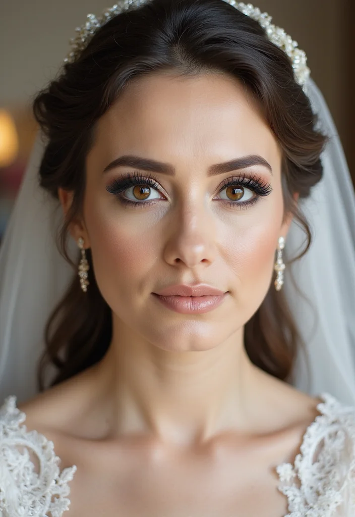 20 Stunning Bride Makeup Trends for 2026 That Will Leave You Breathless (Don't Miss #5!) - 11. High-Drama Lashes 1