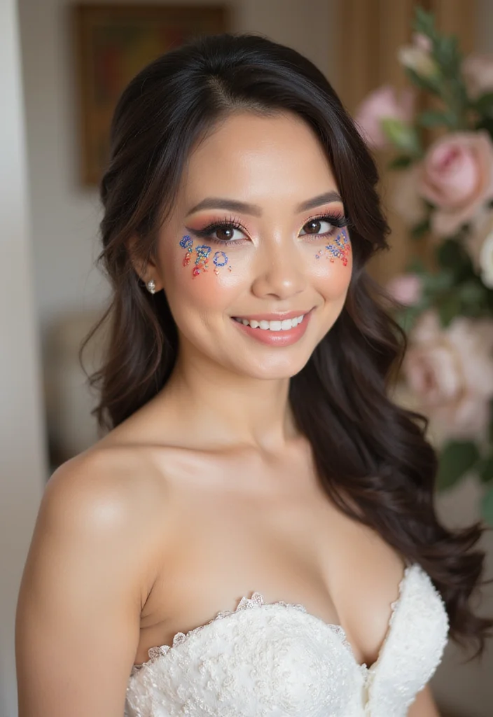 20 Stunning Bride Makeup Trends for 2026 That Will Leave You Breathless (Don't Miss #5!) - 9. Artistic Accents 1