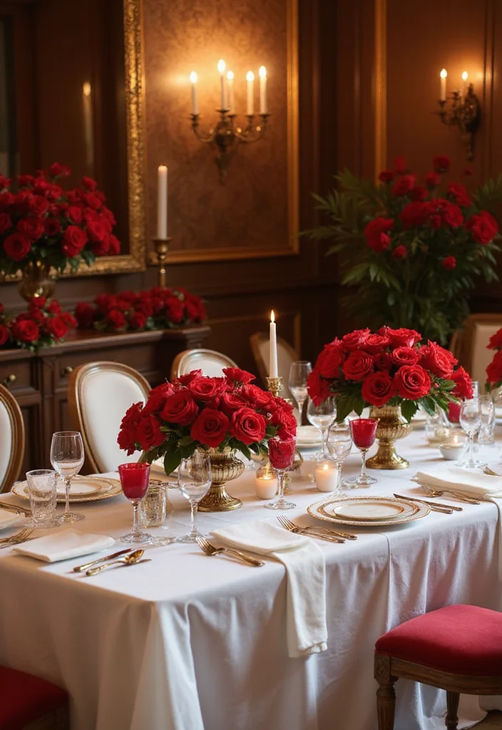 21 Jaw-Dropping Wedding Color Palettes for Your Dream Day (You Won't Believe #10!) - 19. Traditional Red and White 1