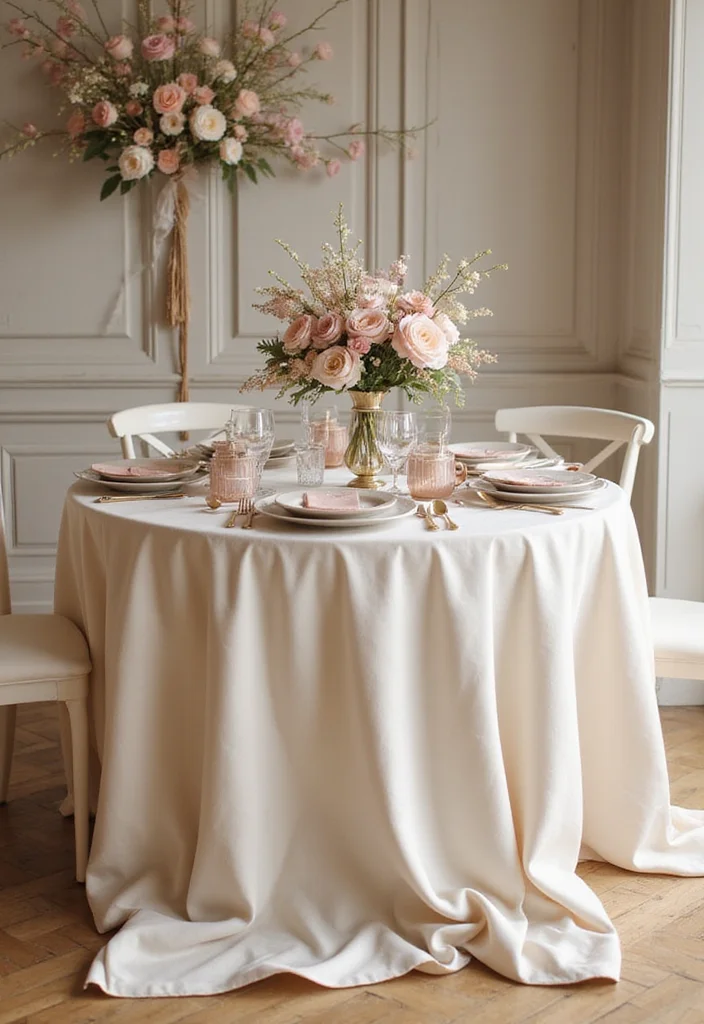 21 Jaw-Dropping Wedding Color Palettes for Your Dream Day (You Won't Believe #10!) - 21. Sweet Cream and Blush 1