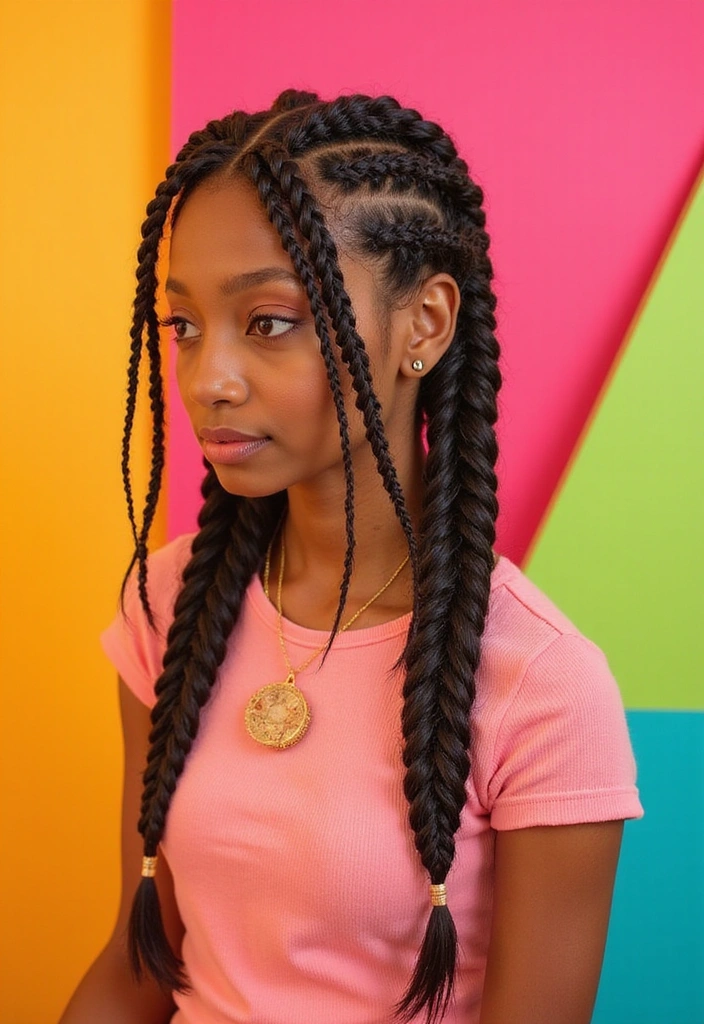 21 Stunning Braid Ideas That Will Turn Heads (You Won't Believe #11!) - 18. Zigzag Braid Style 1