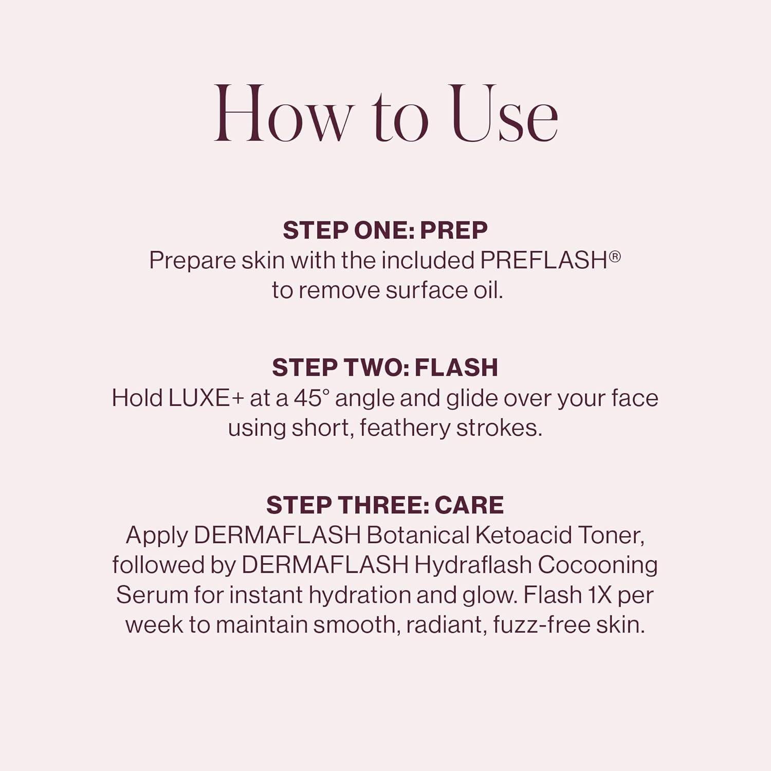 DERMAFLASH LUXE+ Review: Does Dermaplaning Really Work?