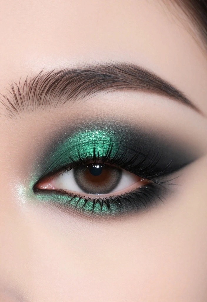 14 Smoky Eye Tutorials That Will Make You a Makeup Pro (Warning: #6 Is Stunning!) - 6. Gemstone Smoky Eye (Stunning!) 1