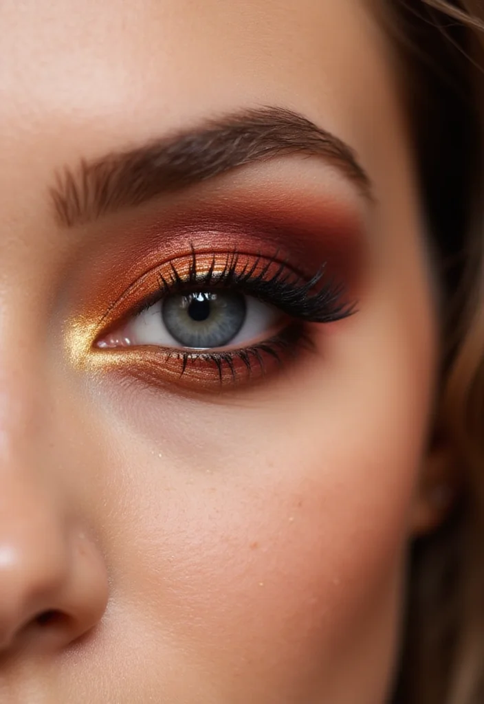 14 Smoky Eye Tutorials That Will Make You a Makeup Pro (Warning: #6 Is Stunning!) - 8. Seasonal Smoky Eye: Fall Edition 1