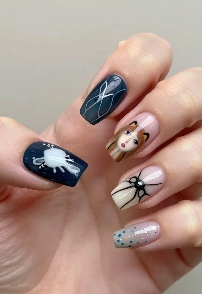 16 Trendy Nail Techniques for 2026 That Will Blow Your Mind! - 16. Custom Nail Designs 1