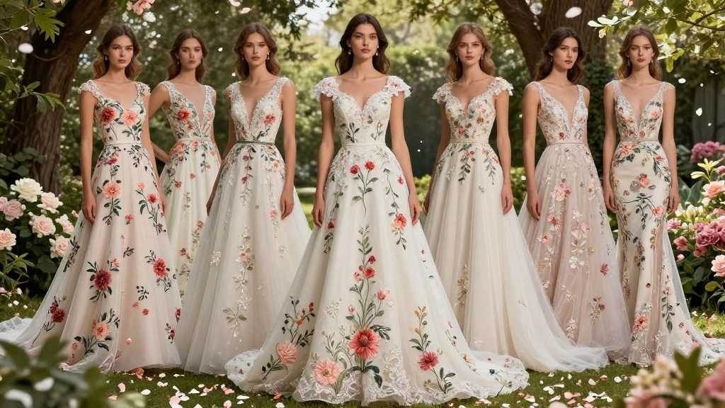 18 Jaw-Dropping Bridal Fashion Trends Featuring Floral Embroidery (Get Ready to Pin #6!)
