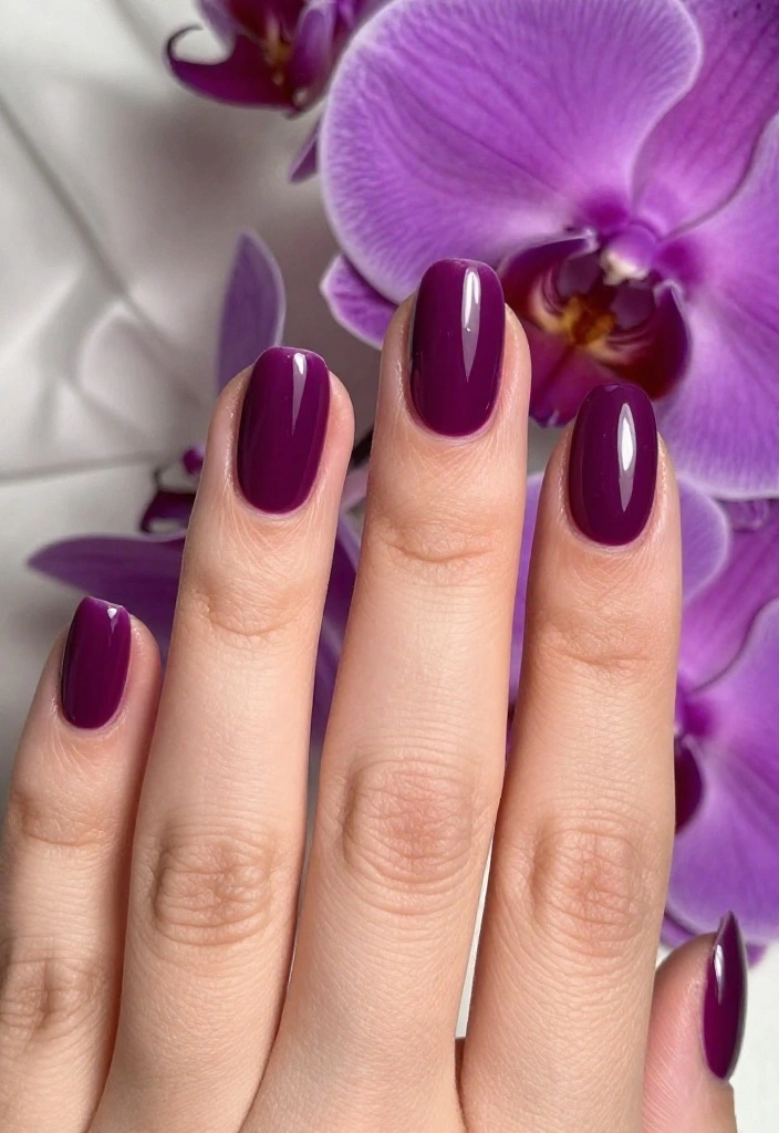 18 Spring Nail Colors You Need to Try (Lemon Yellow Will Steal the Show!) - 14. Orchid Purple 1
