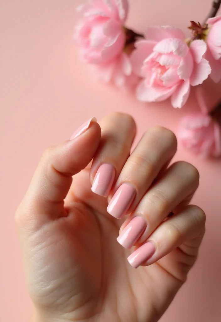 18 Spring Nail Colors You Need to Try (Lemon Yellow Will Steal the Show!) - 7. Blush Pink 1