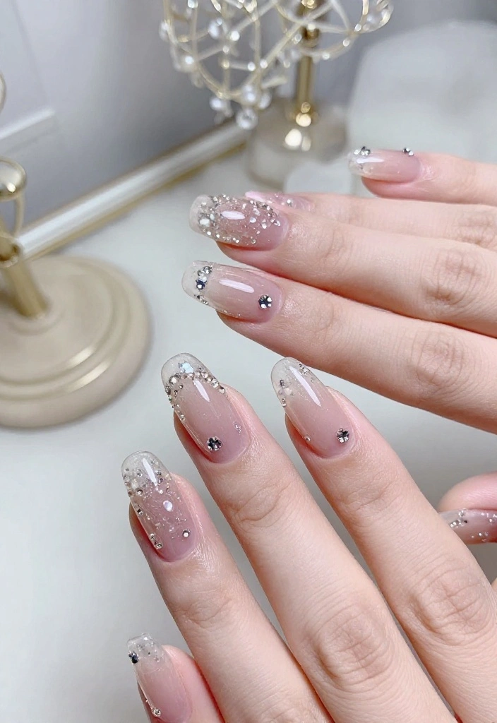 18 Trendy Nail Designs That Will Make Your Friends Jealous (Watch Out for #9!) - 15. Crystal Clear 1