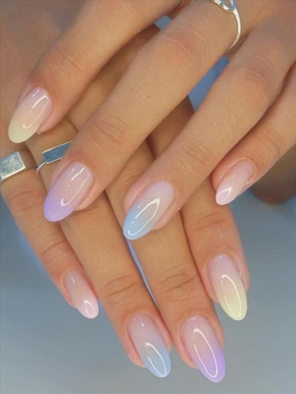 20 Stunning March Nails Ideas to Celebrate Spring (You Won't Believe #15!) - 1. Pastel Ombre Delight 1