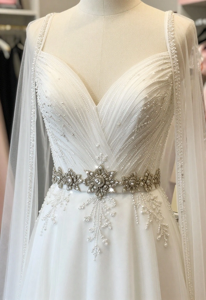 20 Trendy Bridal Dresses for 2026 That Every Fashion-Forward Bride Will Adore! (Wait Until You See #7!) - 18. Statement Belts for a Defined Waist 1