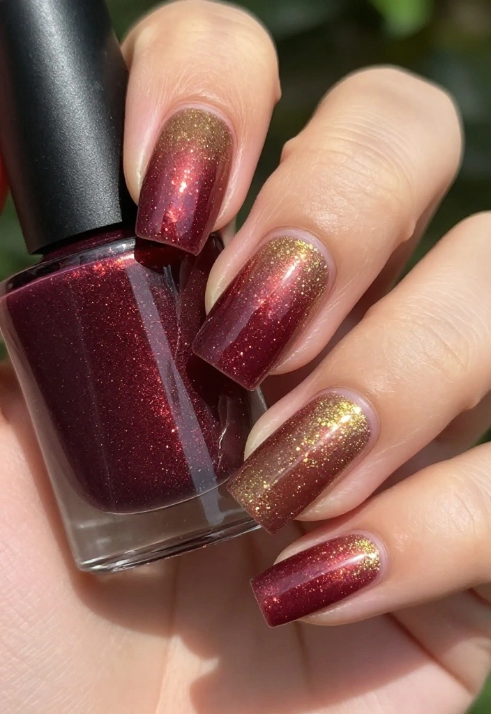 20 Trendy Nail Art Designs You Can DIY at Home (Wait Until You See #11!) - 12. Glitter Gradient 1