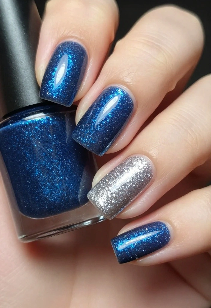 20 Trendy Nail Art Designs You Can DIY at Home (Wait Until You See #11!) - 18. Gradient Glitter 1