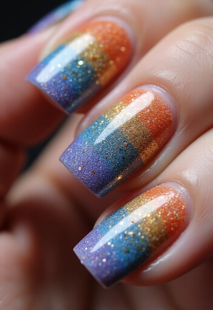 22 Stunning Nail Designs for 2026 That Will Leave You Speechless! - 16. Gradient Glitter 1