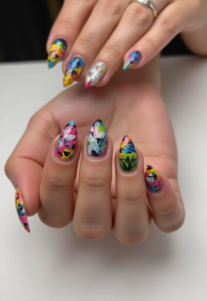 22 Stunning Nail Designs for 2026 That Will Leave You Speechless! - 3. Abstract Artistry 1