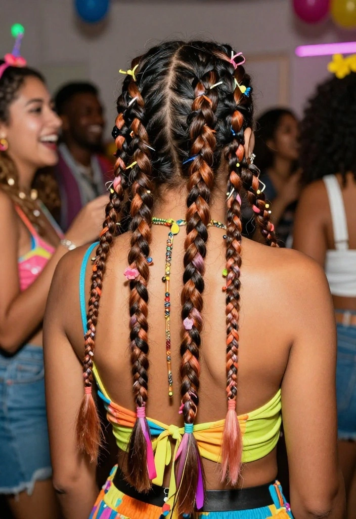 12 Cute Braided Hairstyles That'll Make You the Star of the Party (Watch Out for #9!) - 12. Twisted Braids 1